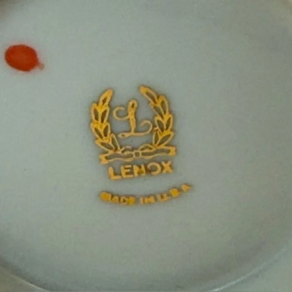 Lenox Mayfair Porcelain Salt Shaker Grand Moulin Ivory Silver 9” Op Art Vintage